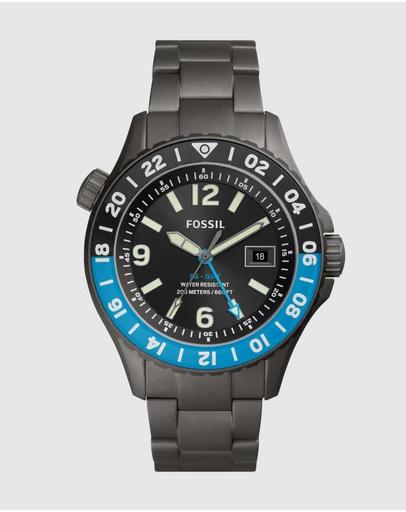 FB-GMT Smoke Analogue Watch LE1100