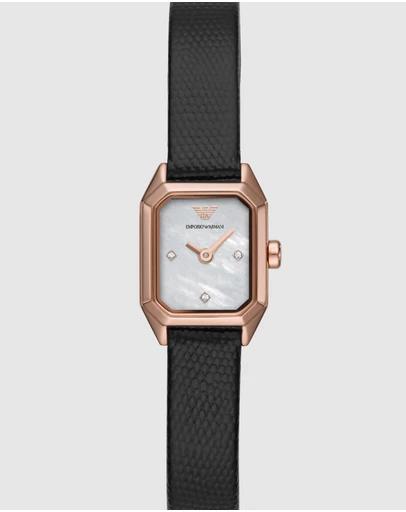 Black Women's Analogue Watch