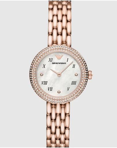 Rose Gold-Tone Analogue Watch AR11355