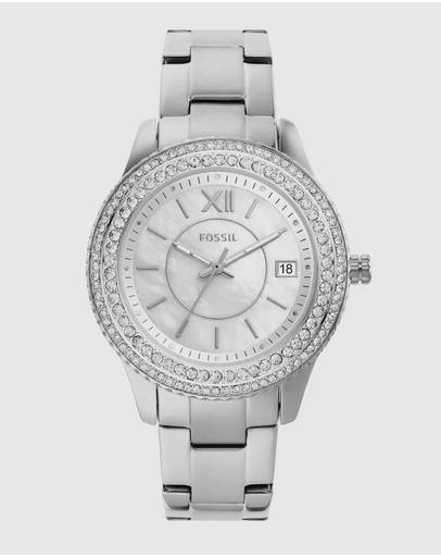 Fossil Stella Silver Watch ES5130