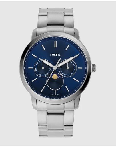 Fossil Neutra Minimalist Silver Watch FS5907