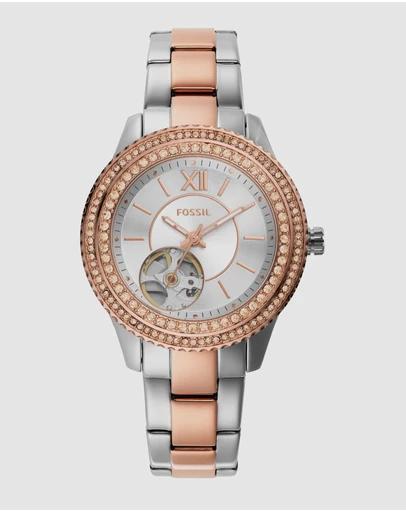 Fossil Stella Two Tone Watch ME3214